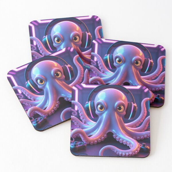 Item preview, Gamer Octopus – Multitasking Tentacle Legend designed and sold by Aitor700.