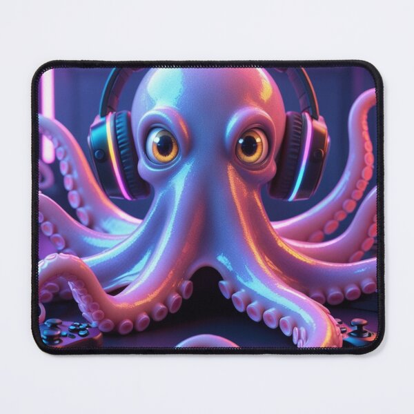 Item preview, Gamer Octopus – Multitasking Tentacle Legend designed and sold by Aitor700.