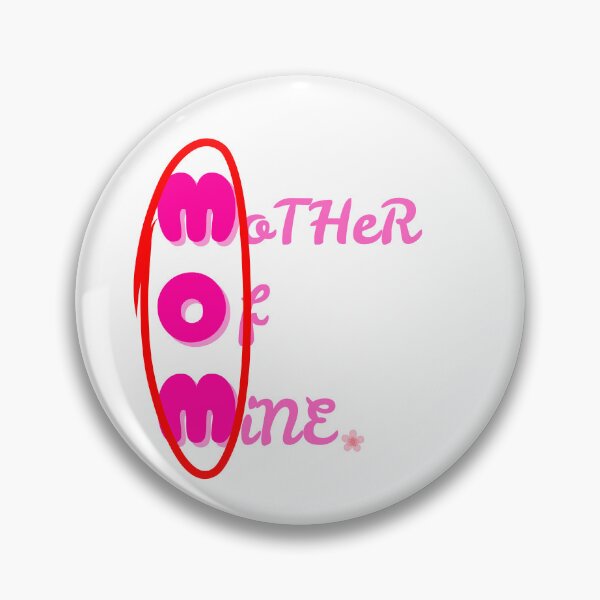 Item preview, MOM Mother of Mine | Minimalist Mother’s Day Gift Shirt designed and sold by ArtbotsGallery.