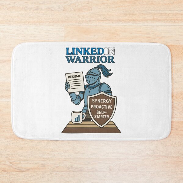 Item preview, LinkedIn Warrior designed and sold by BarelyDesigned.
