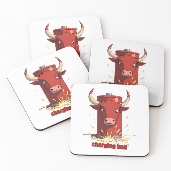 Item preview, Bull on a battery - charging bull designed and sold by Museum Of Non-Existing Art.