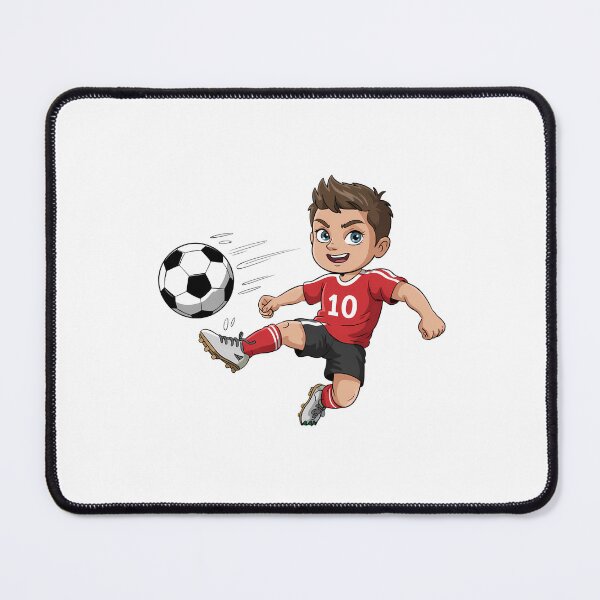 Item preview, A boy kicking a soccer ball. designed and sold by Joseph Hail.