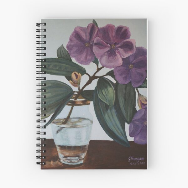 Item preview, Vase of Tibouchina Flowers designed and sold by STHogan.