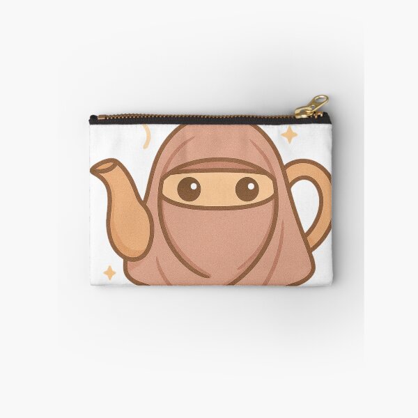 Item preview, Chai Crew: Niqabi Teapot – Kawaii Islamic Tea Time Design designed and sold by Sabr and Chai.