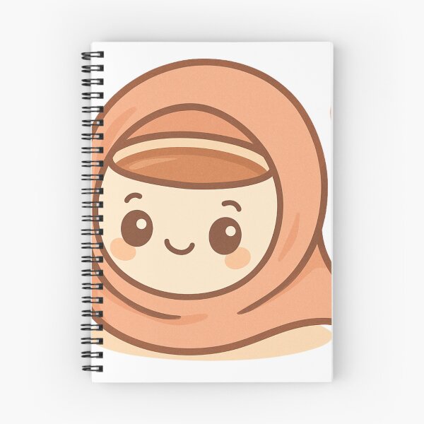 Item preview, Chai Crew: Hijabi Teacup – Cute Muslimah Chai Design designed and sold by Sabr and Chai.