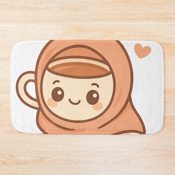 Item preview, Chai Crew: Hijabi Teacup – Cute Muslimah Chai Design designed and sold by Sabr and Chai.
