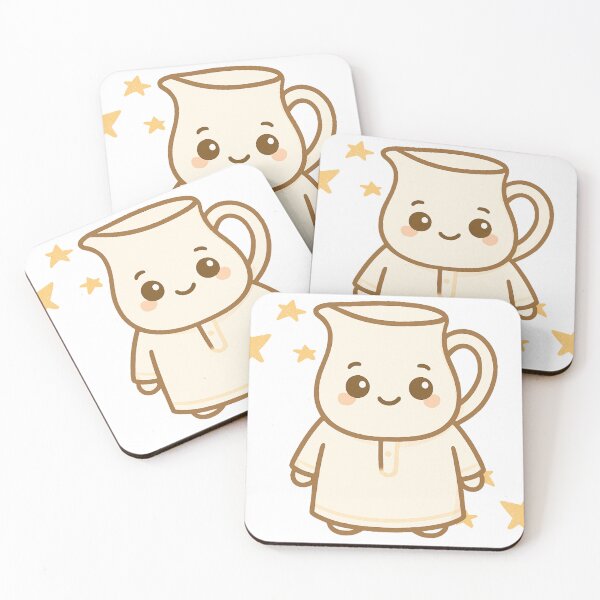 Item preview, Chai Crew: Milk Jug Mate – Cute Islamic Thobe Design designed and sold by Sabr and Chai.