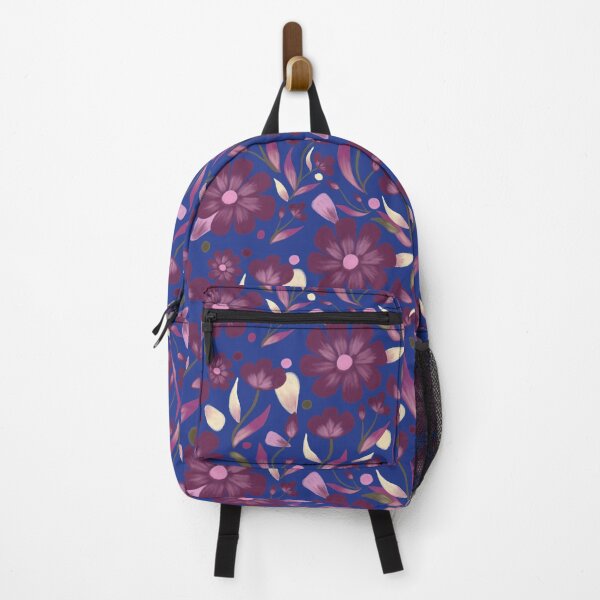 Item preview, Mulberry Whispers - Midnight Garden Blue designed and sold by holu_designs.
