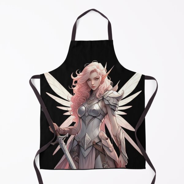 Item preview, Enchanting Pink-Haired Elf Warrior designed and sold by DixieGirlStudio.