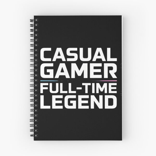 Item preview, Casual Gamer, Full-Time Legend designed and sold by SignumShop.