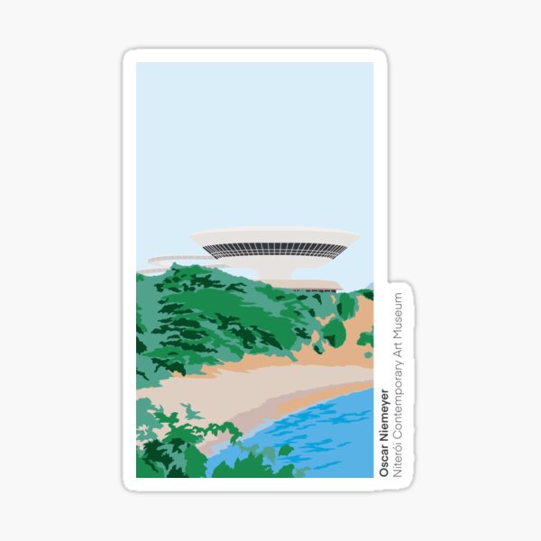 Item preview, Niemeyer Niteroi architecture designed and sold by etmeusmoi.