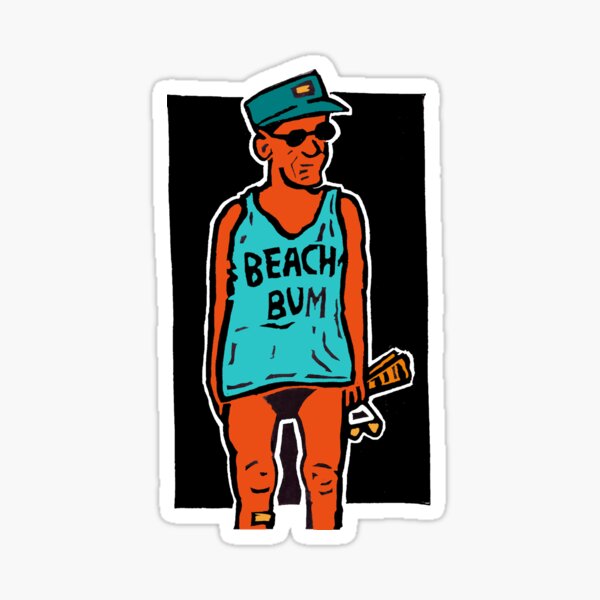 Item preview, Beach bum designed and sold by Judge-Maths.
