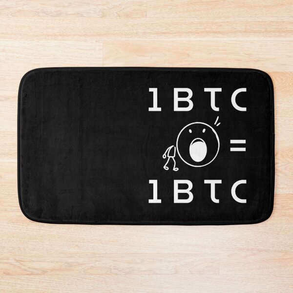 Item preview, They Ask “What’s a BTC Worth?” – 1 BTC = 1 BTC designed and sold by loopphoria.
