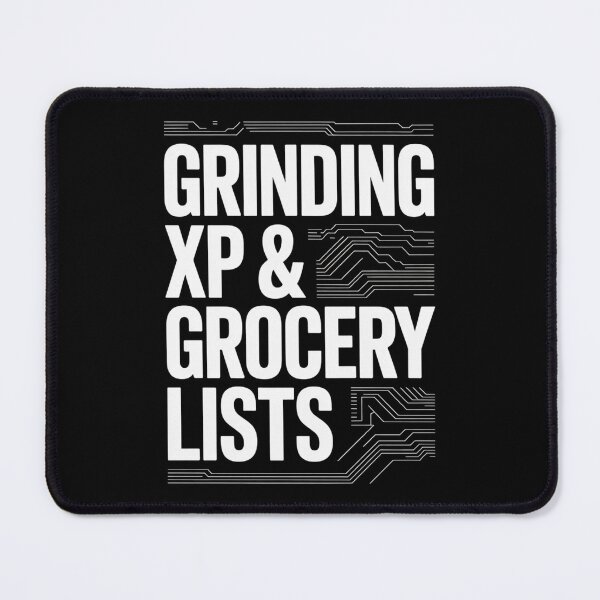 Item preview, Grinding XP & Grocery Lists designed and sold by SignumShop.