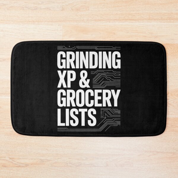 Item preview, Grinding XP & Grocery Lists designed and sold by SignumShop.