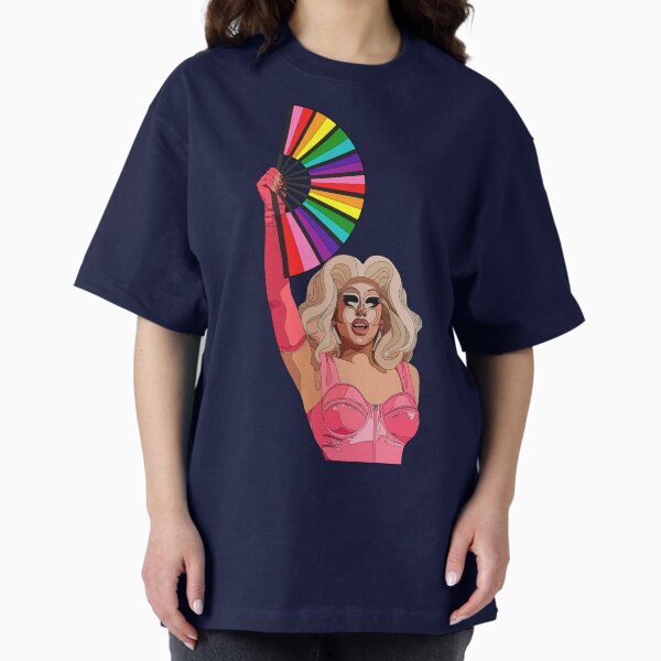 Item preview, Lady Trixie - LGBTQIA+ Pride Fan designed and sold by QueenDeanArt.