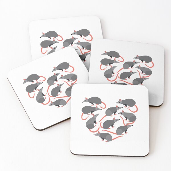 Item preview, Possums on a love heart designed and sold by jazzydevil.