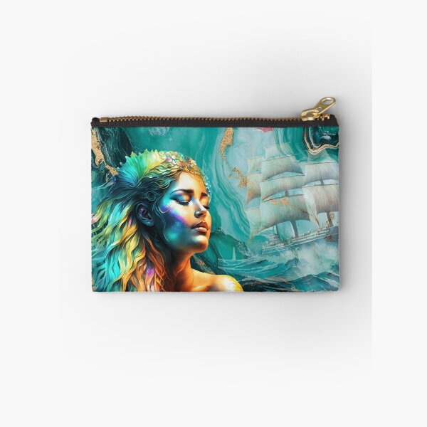 Item preview, Mermaid's Ship in Teal designed and sold by Jessielee72.