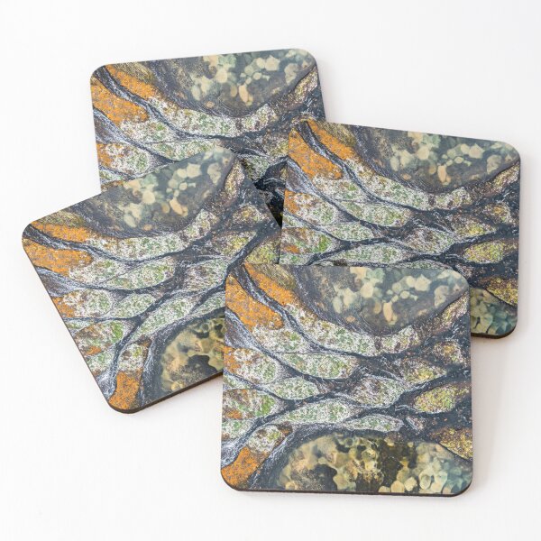 Item preview, Colorful river patterns in nature designed and sold by anytka.