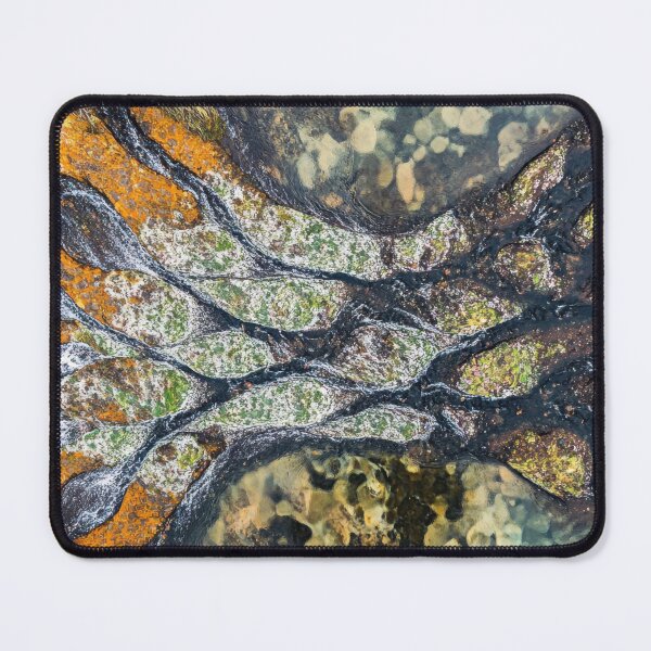 Item preview, Colorful river patterns in nature designed and sold by anytka.