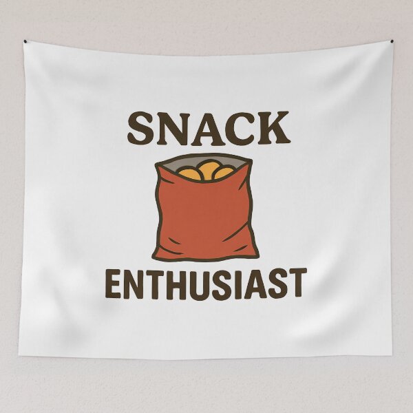Item preview, Snack Enthusiast Funny Food Lover Potato Chips Design designed and sold by allogy.