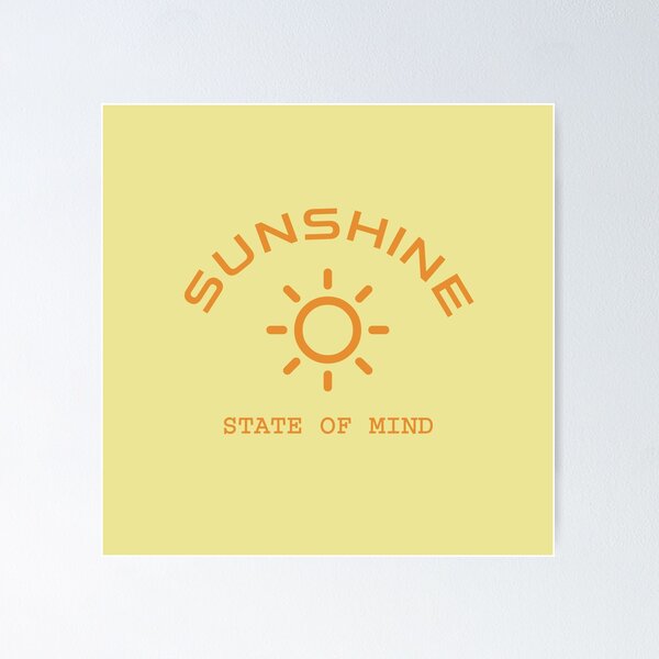 Item preview, Sunshine State of Mind designed and sold by ChromaVibez.