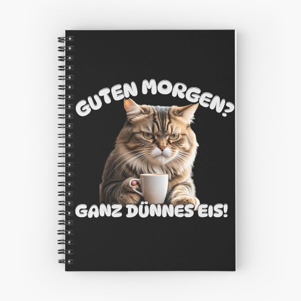 Item preview, Good morning cat bad mood morning grouch designed and sold by Akasilius.