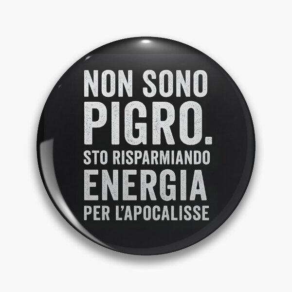 Item preview, Risparmio energetico apocalittico designed and sold by SuperAtomisher.