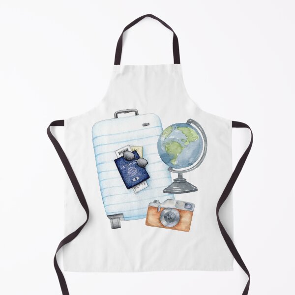 Item preview, Travel Themed Watercolor image with international global theme designed and sold by adesignworld.