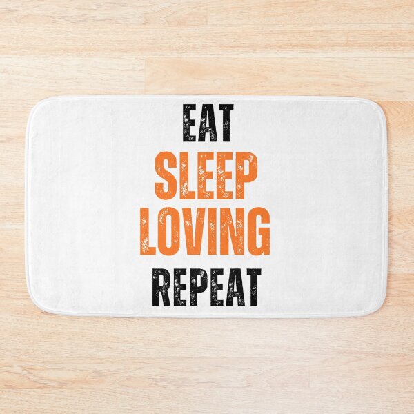 Item preview, Eat, sleep, love, repeat designed and sold by FoxinhoSoumaila.