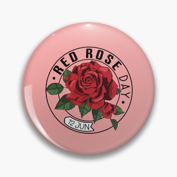 Item preview, 12 June Red Rose Day - Wacky Holidays designed and sold by ChemicalXShop.