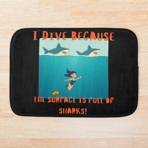 Item preview, Sharks on Land designed and sold by adamlach88.
