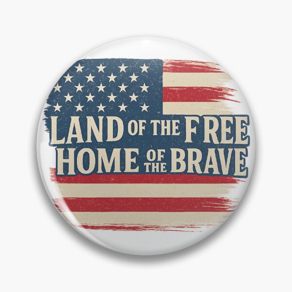 Item preview, Land of the Free, Home of the Brave designed and sold by ivochagas.
