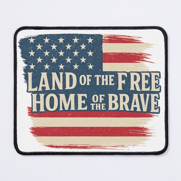 Item preview, Land of the Free, Home of the Brave designed and sold by ivochagas.