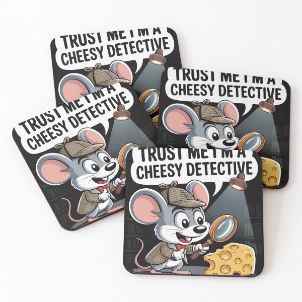 Item preview, Trust Me I'm A Cheesy Detective designed and sold by 89BLACK.