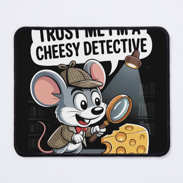 Item preview, Trust Me I'm A Cheesy Detective designed and sold by 89BLACK.