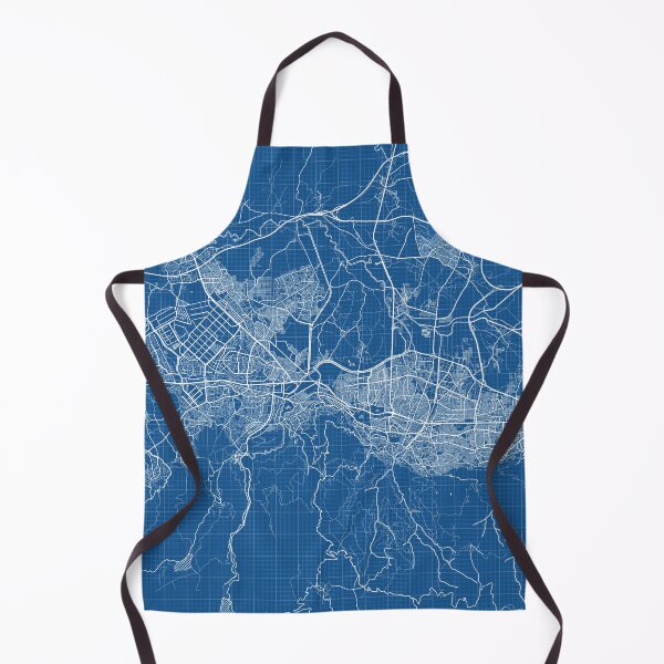 Item preview, Bursa City Map of Turkey - Blueprint designed and sold by deMAP.