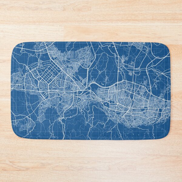 Item preview, Bursa City Map of Turkey - Blueprint designed and sold by deMAP.
