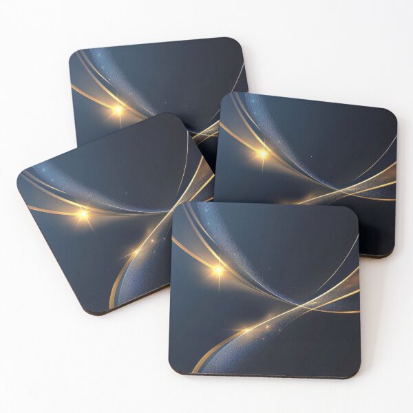 Item preview, Glowing abstract waves designed and sold by anytka.