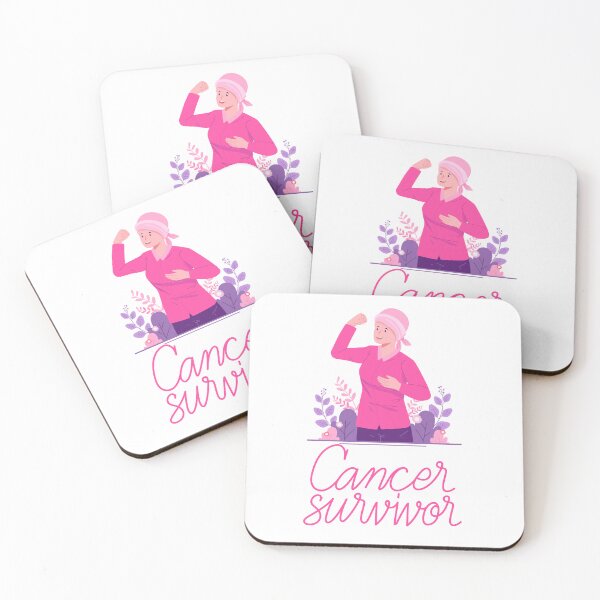 Item preview, Cancer Survivor – Strong Woman with Head Cover designed and sold by BlesstB.