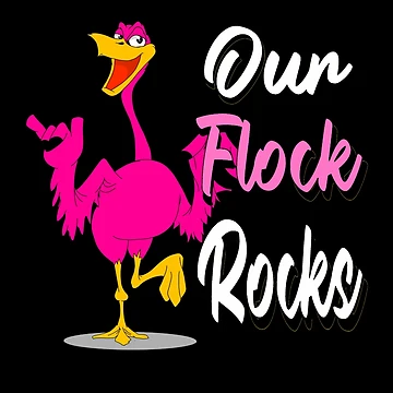 Artwork thumbnail, Our Flock Rocks  by TheEndDesign