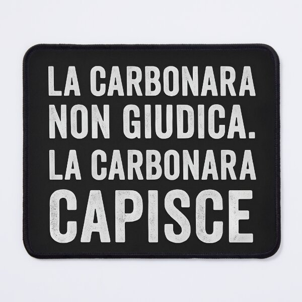 Item preview, La saggezza della carbonara designed and sold by SuperAtomisher.
