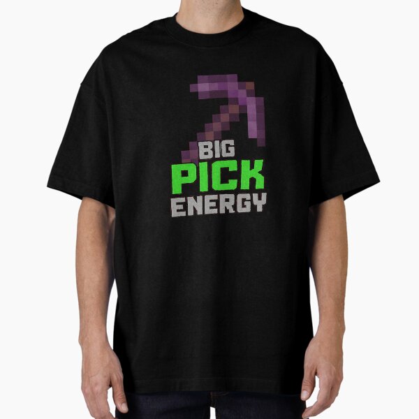 Item preview, Minecraft 'Big Pick' Energy Design designed and sold by FredrickHudson.