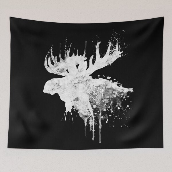 Item preview, Abstract Moose Silhouette designed and sold by caracatita75.