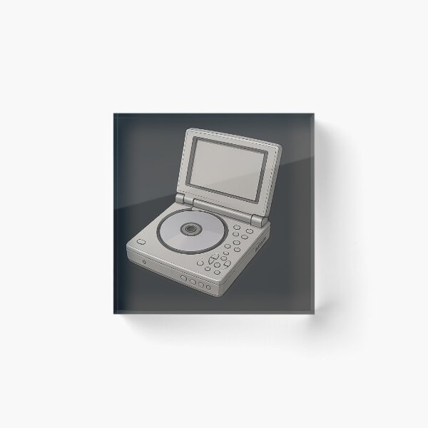 Item preview, Minimalist Retro Portable DVD Player designed and sold by AleTot.