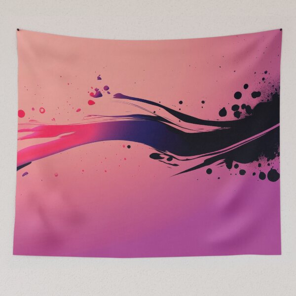 Item preview, Vibrant splash of color on canvas designed and sold by anytka.