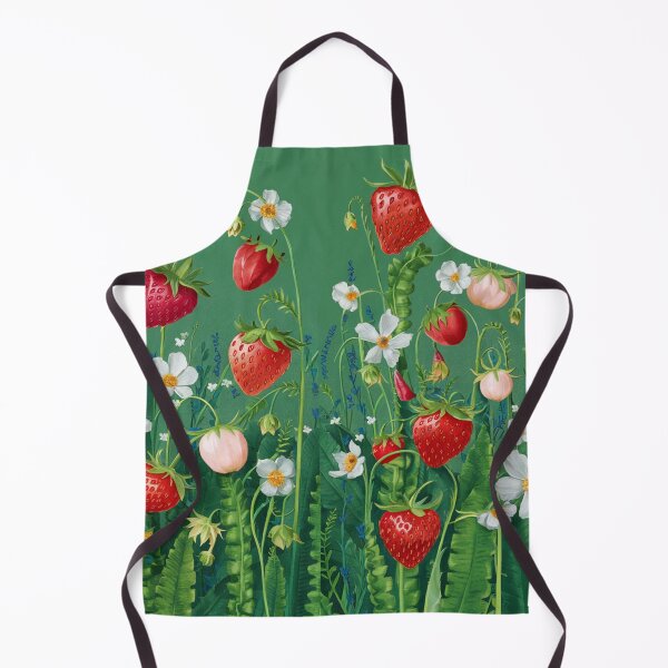 Item preview, Wild strawberry, postcard. designed and sold by elegantpaterns.