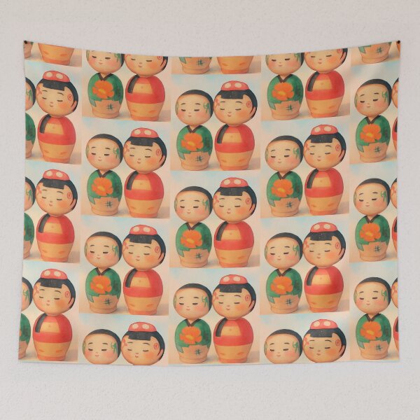 Item preview, Mini Japanese Vintage Kokeshi designed and sold by MissBandBruno.