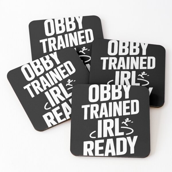 Item preview, Roblox Obby Trained, IRL Ready designed and sold by SignumShop.