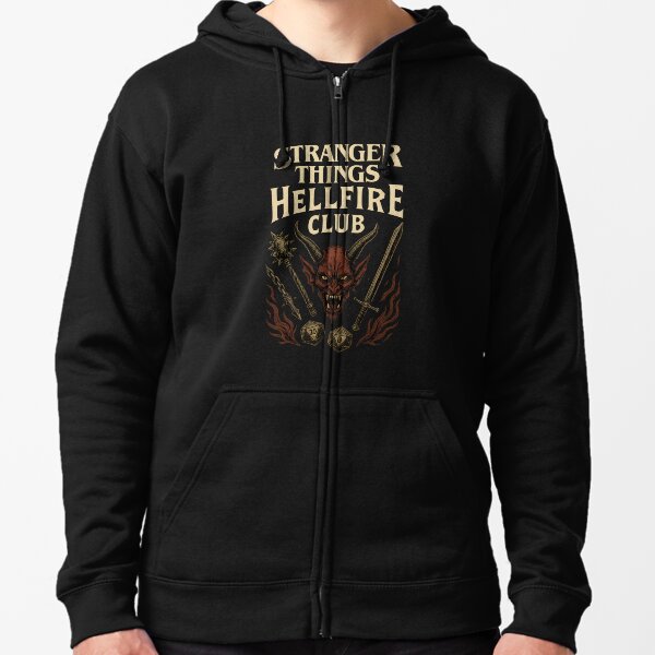 Item preview, Hellfire Club Shirt – Epic Dungeons & Dragons Style Stranger Things Fanart Design designed and sold by WAUZ.